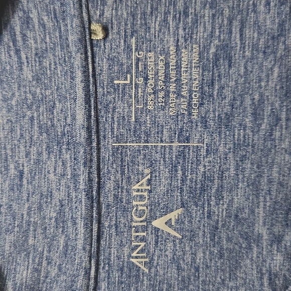 Antigua NHL Montreal Canadiens Men's Long Sleeve Quarter Zip Pullover - Picture 4 of 8